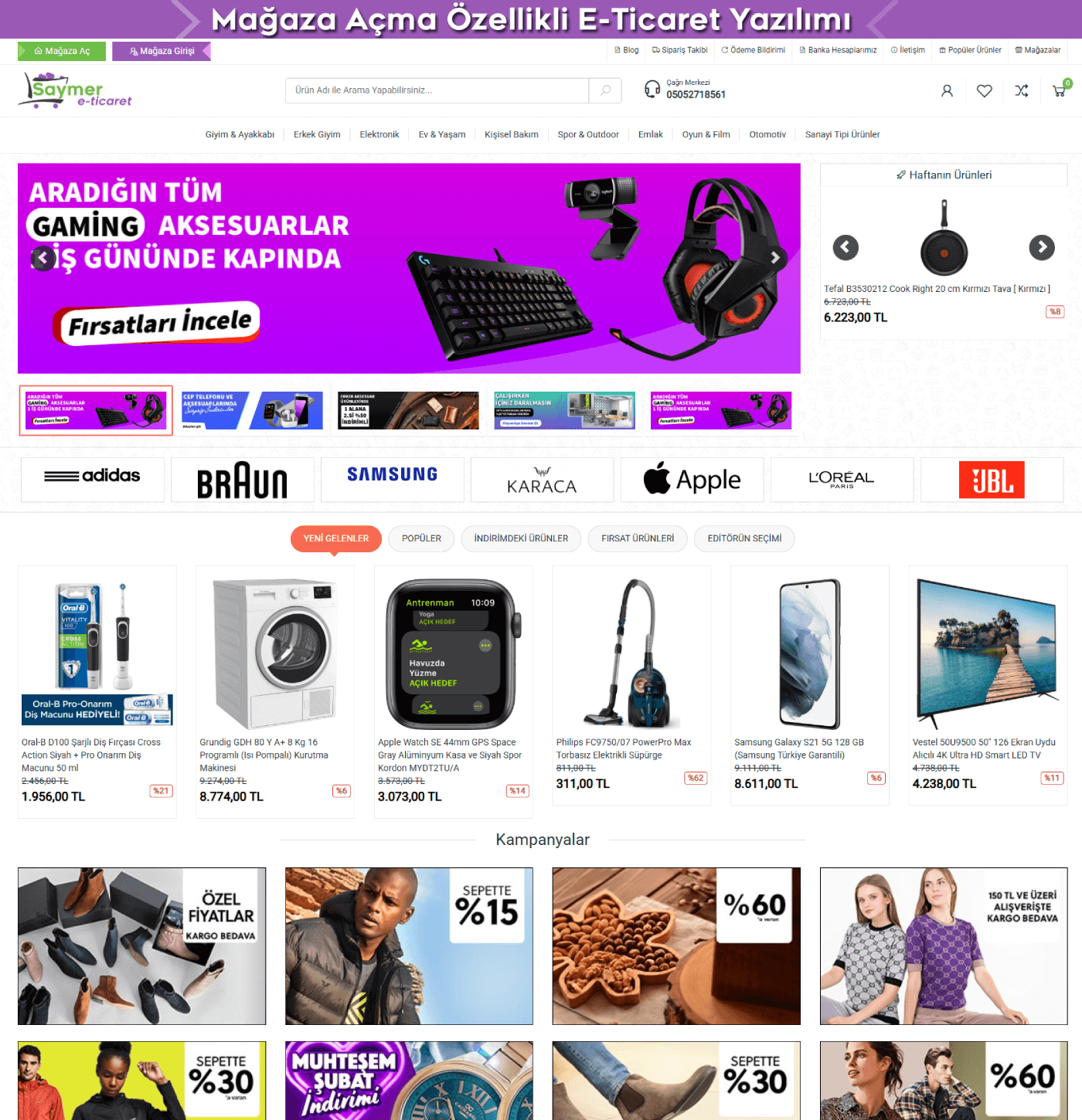 C2C E-Ticaret Yazılım Paketi