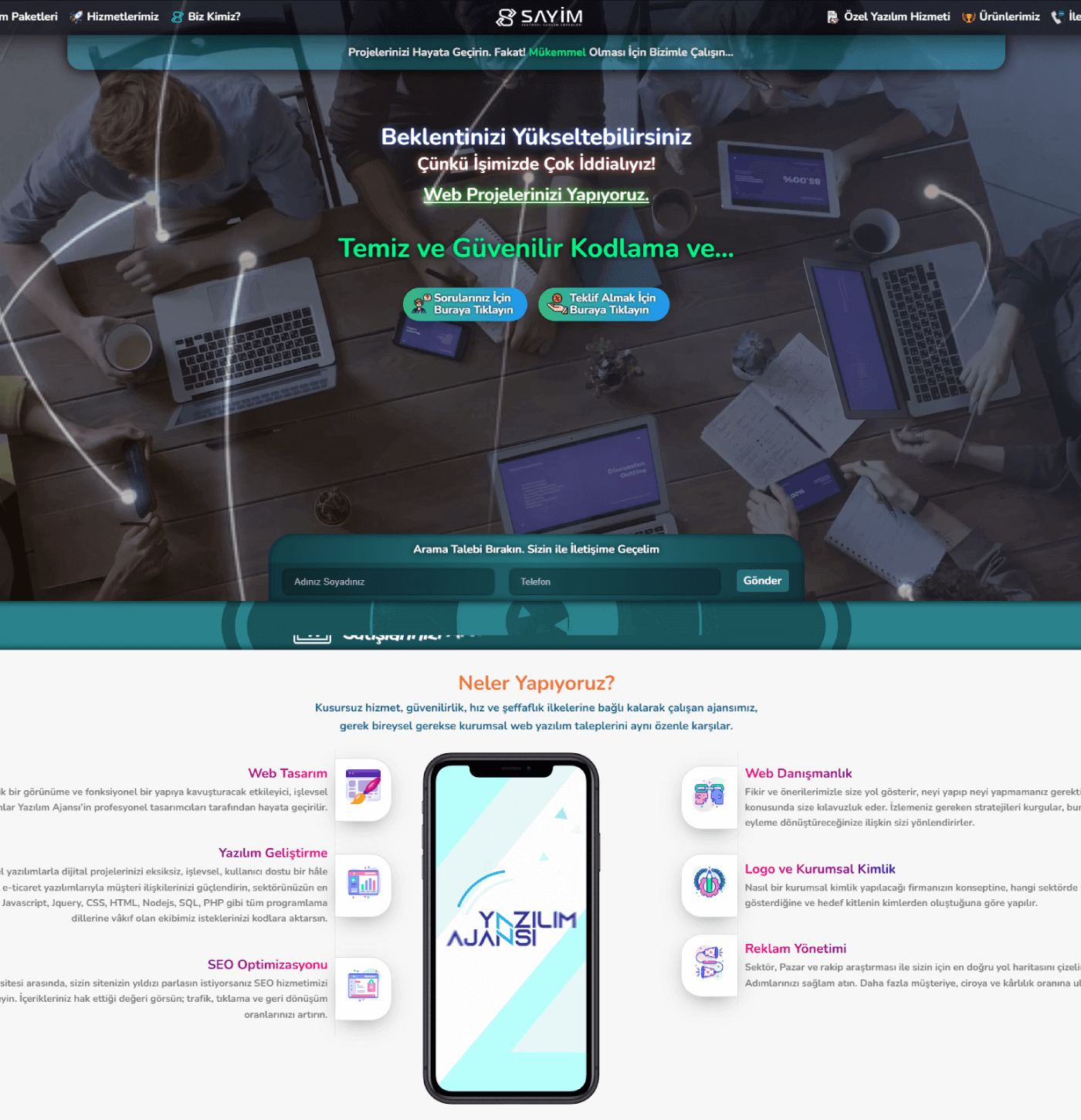 Dijital Ajans Yazılımı