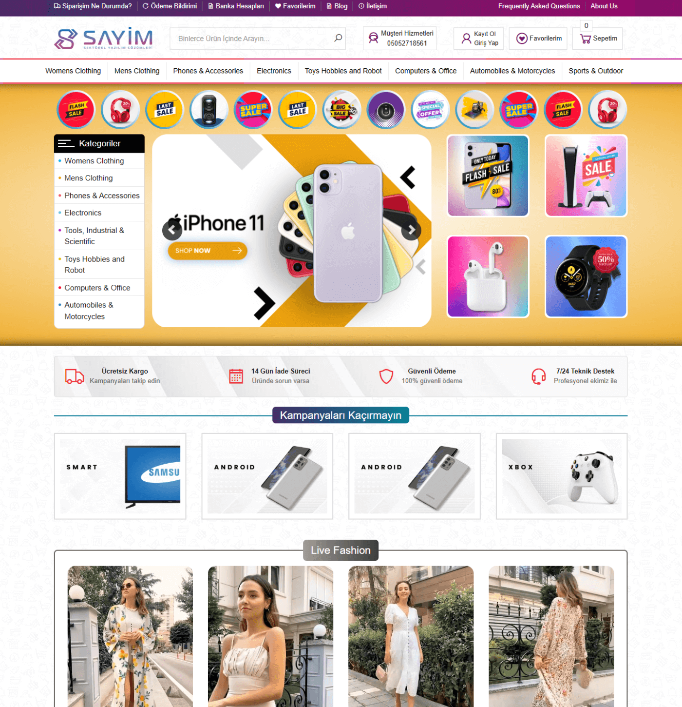 E-Ticaret Yazılım Paketi